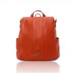 2023年7月4日【防犯リュック&ショルダーバッグ/シボ型押しレザー TL BAG:Brandy】ご購入の神奈川県お客様より②