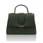 2021年12月14日【シボ型押しレザーのワンハンドル2WAYハンドバッグ TL BAG-3:Forest Green】ご購入の埼玉県のお客様より