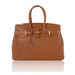 2023年10月18日【シボ型押しレザーのエレガントなハンドバッグTL BAG:Black, Cognac, Champagne他】ご購入の神奈川県お客様より