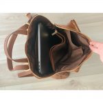 2022年5月9日【シボ型押しレザー2WAYリュック・ショルダーバッグ TL BAG:Cognac】ご購入の東京都のお客様より