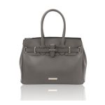 2023年9月26日【スムースボックスレザーのエレガントな2WAYハンドバッグTL BAG:Grey&シボ型押しレザーのレディース長財布 NEFTI:Champagne】ご購入の宮城県のお客様より