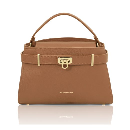 MAISY イタリア製レザー2WAYハンドバッグ