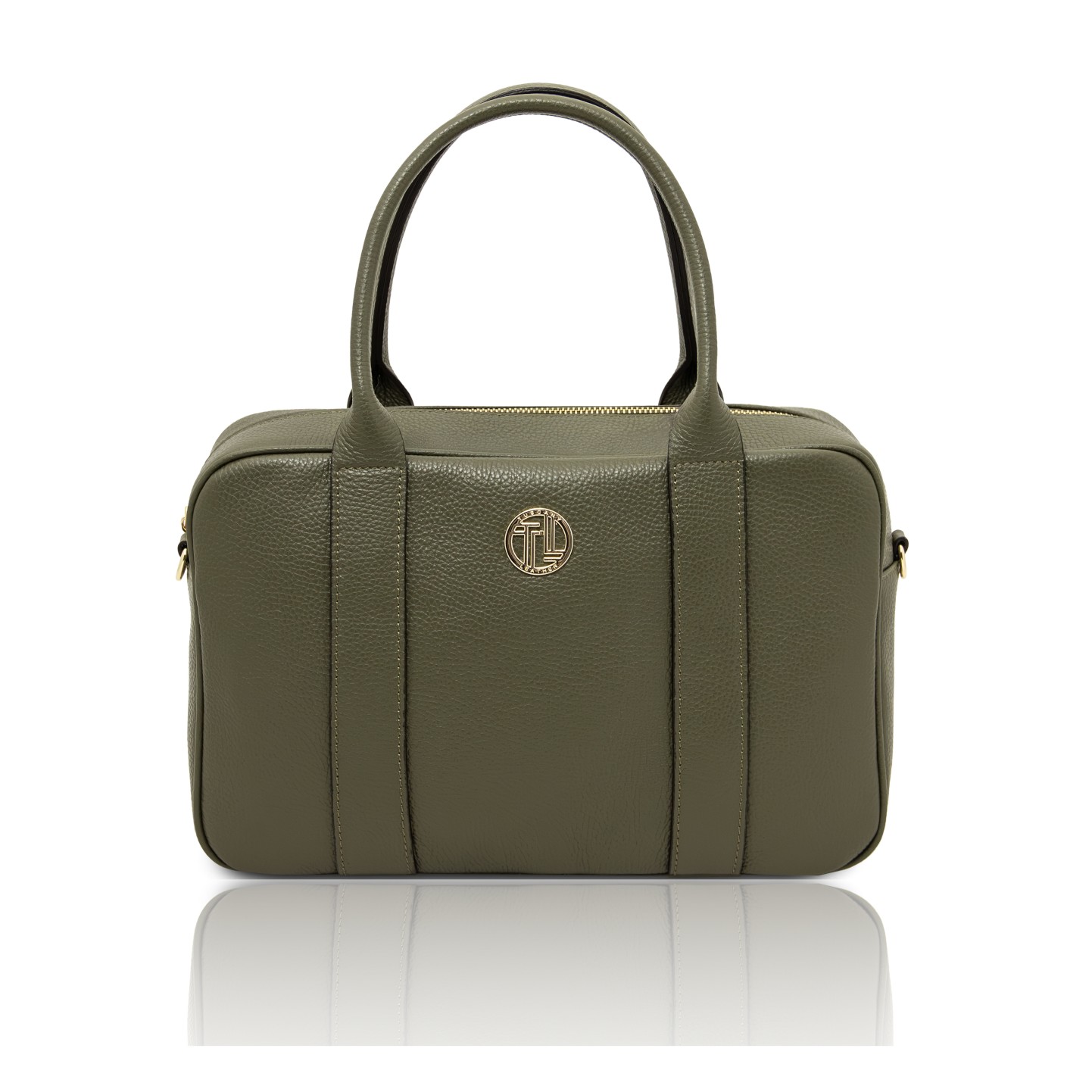 ASCOLI イタリア製 レザー ビジネスバッグ ブラウン Men - AmicaMako