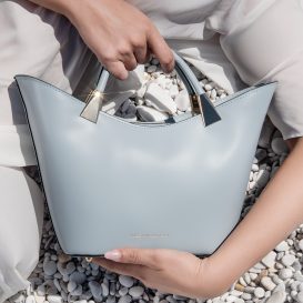 イタリア製スムースレザー2WAYハンドバッグ TL BAG、イメージ イタリア製スムースレザー2WAYハンドバッグ TL BAG、イメージ