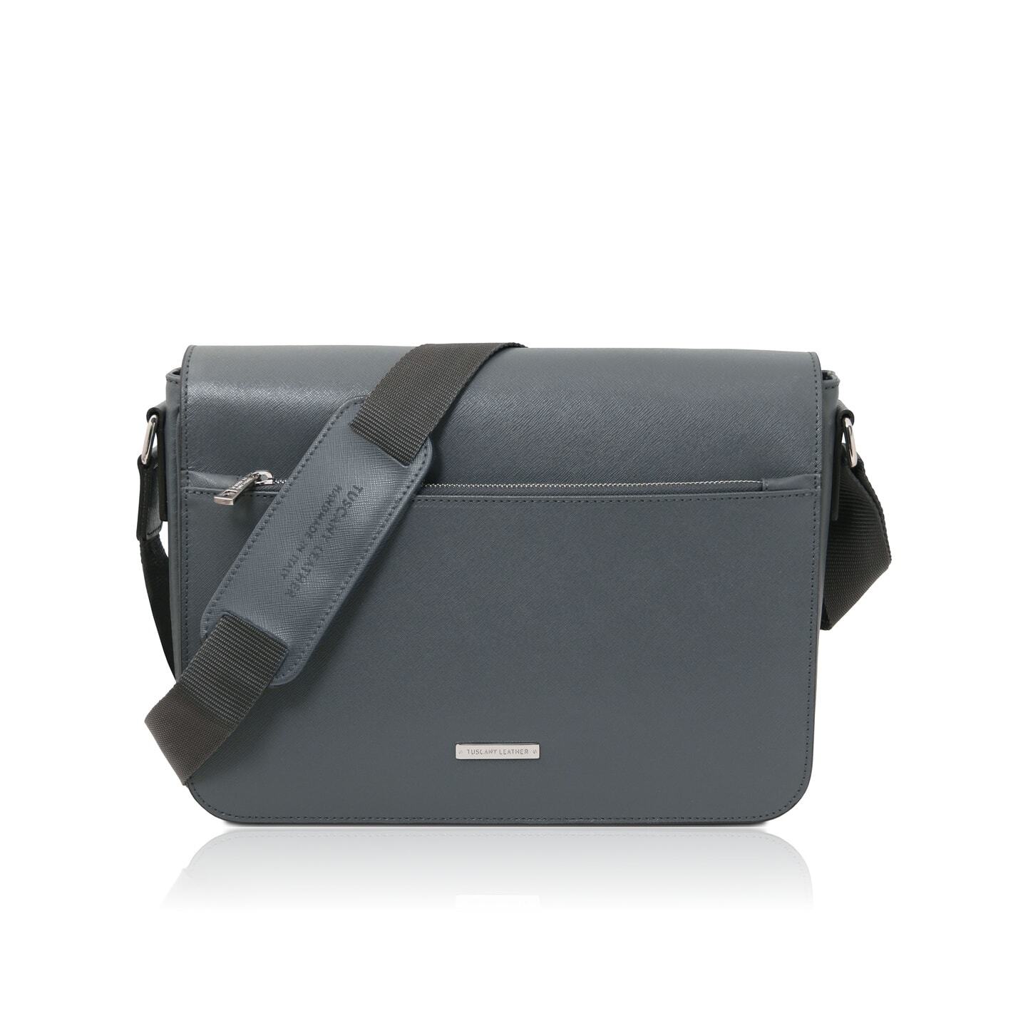 サフィアーノレザーのメッセンジャーバッグ MESSENGER サフィアーノ