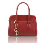 2016年5月15日【シボ加工カーフレザーの2WAYハンドバッグ:カラーRed】ご購入の埼玉県のお客様より②